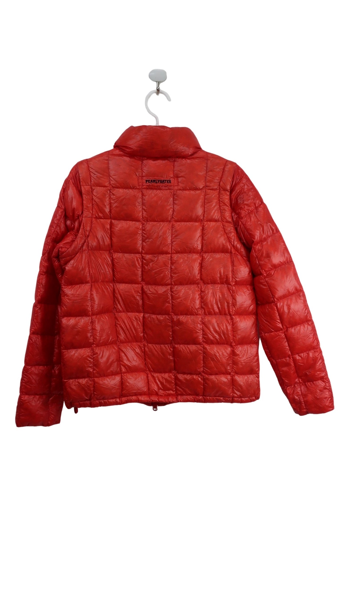 PEARLY GATES(パーリーゲイツ) ライトダウンジャケット 赤 レディース 0 055-5220006 A