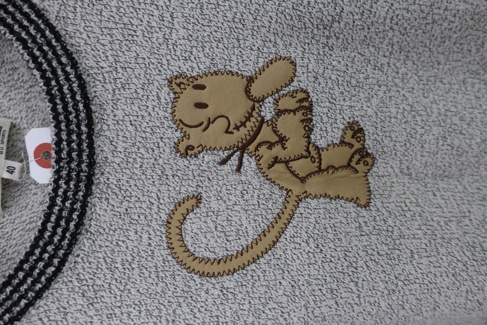 M.U SPORTS(エムユースポーツ) セーター グレー レディース 40 B