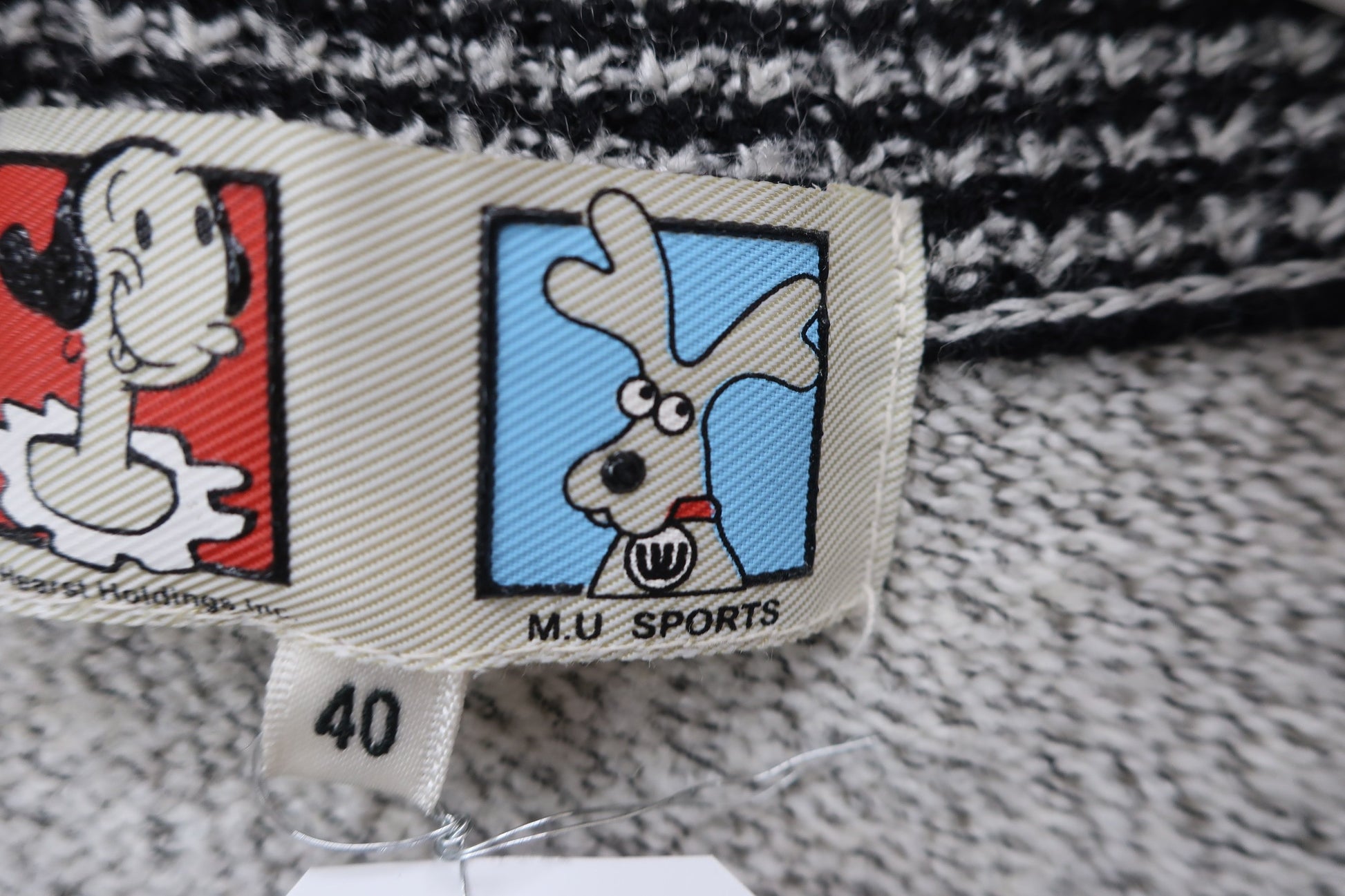 M.U SPORTS(エムユースポーツ) セーター グレー レディース 40 B
