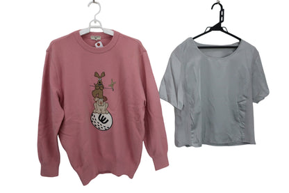 M.U SPORTS(エムユースポーツ) セーター ピンク レディース 40 B