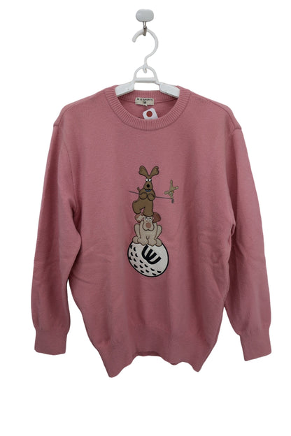 M.U SPORTS(エムユースポーツ) セーター ピンク レディース 40 B