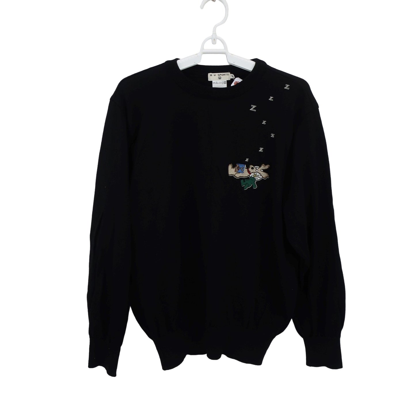 M.U SPORTS(エムユースポーツ) セーター 黒 レディース 40 C
