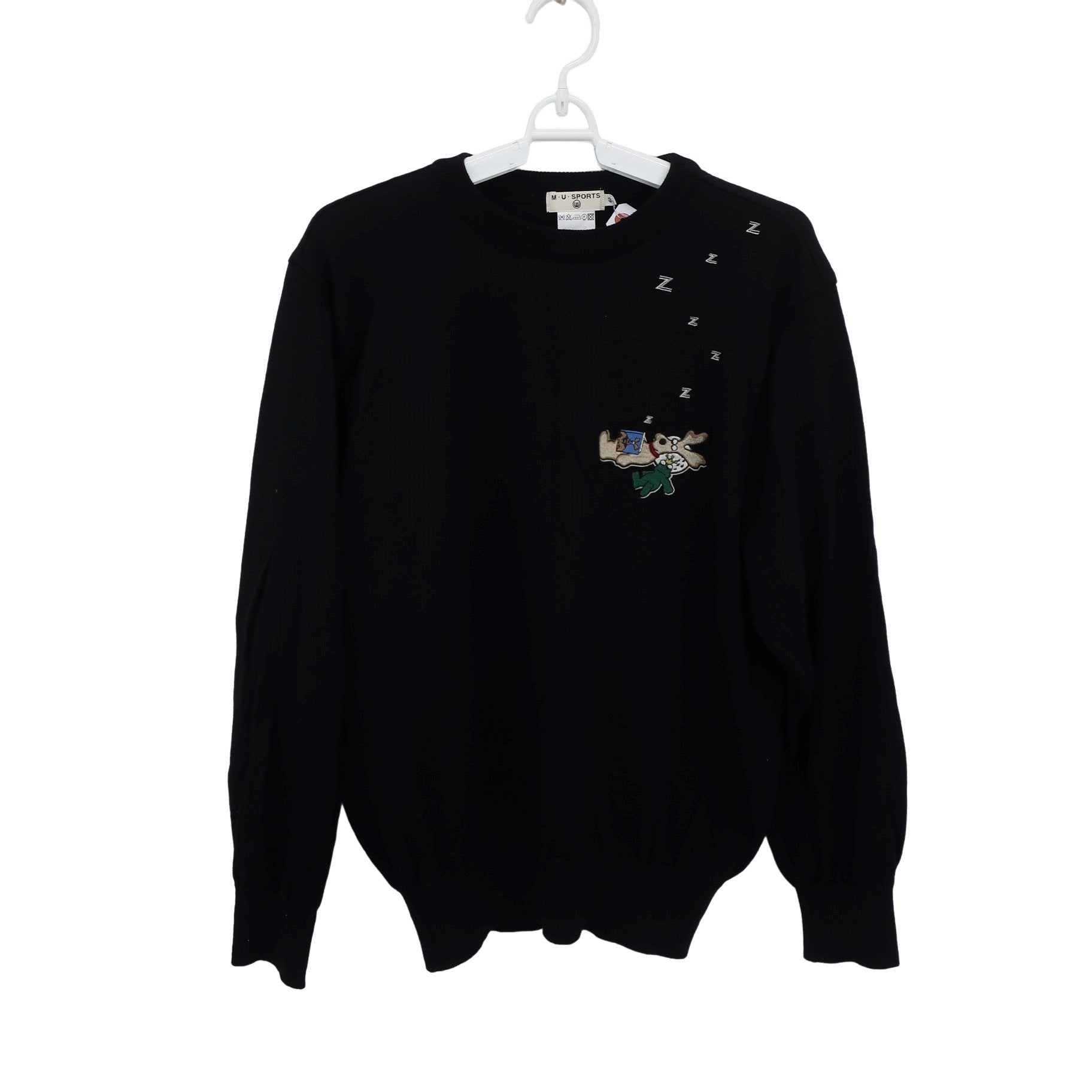 M.U SPORTS(エムユースポーツ) セーター 黒 レディース 40 C