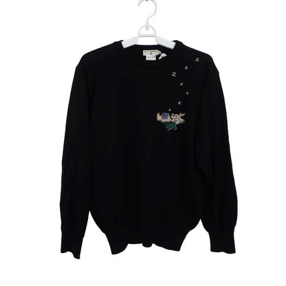 M.U SPORTS(エムユースポーツ) セーター 黒 レディース 40 C