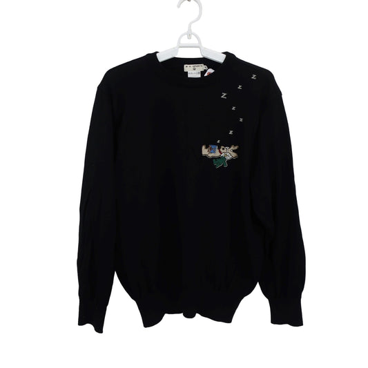 M.U SPORTS(エムユースポーツ) セーター 黒 レディース 40 C