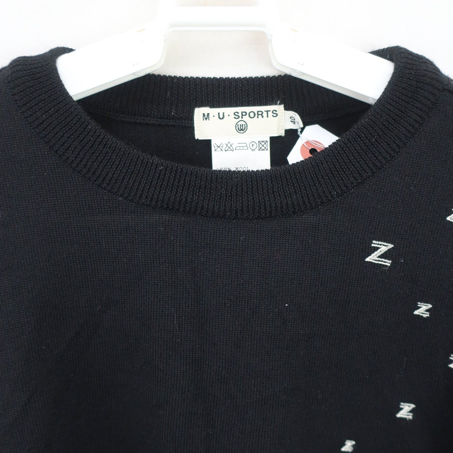 M.U SPORTS(エムユースポーツ) セーター 黒 レディース 40 C