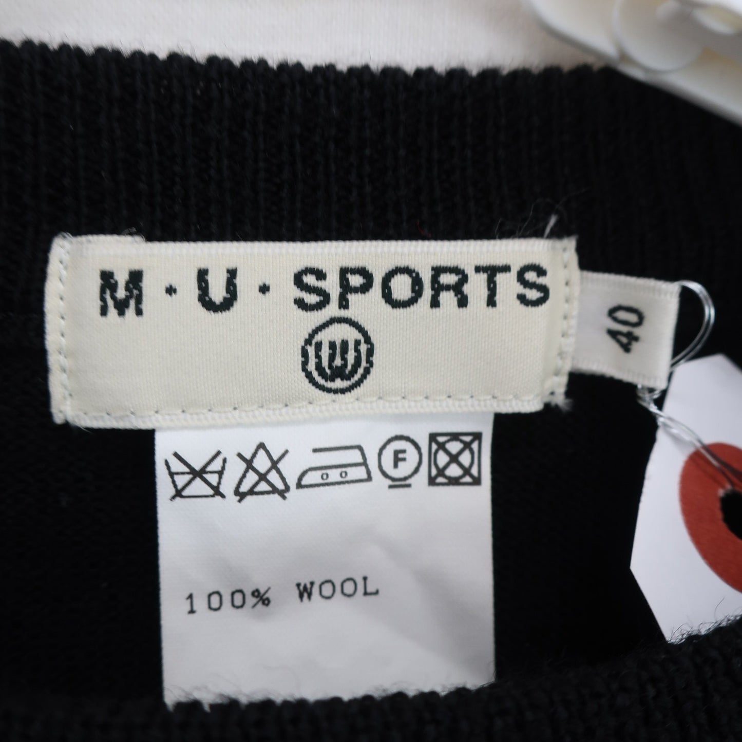 M.U SPORTS(エムユースポーツ) セーター 黒 レディース 40 C