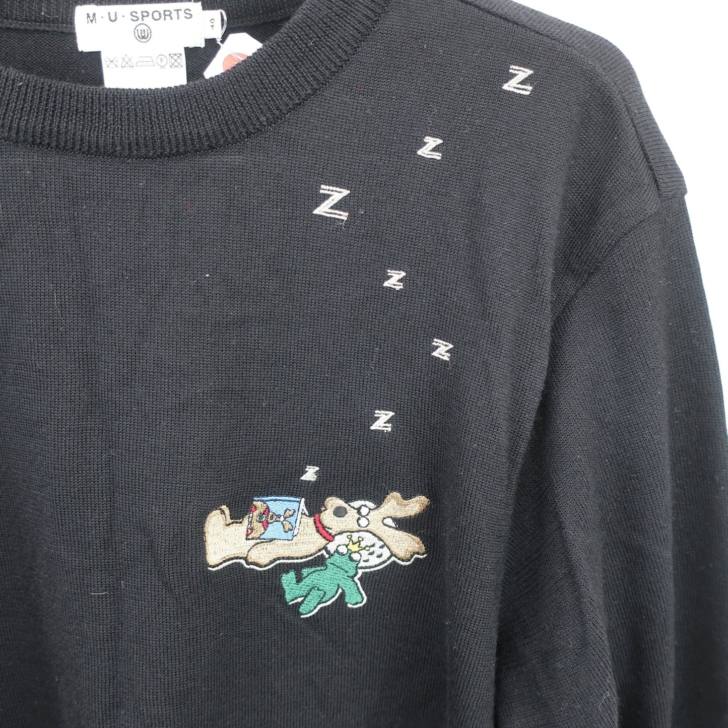 M.U SPORTS(エムユースポーツ) セーター 黒 レディース 40 C