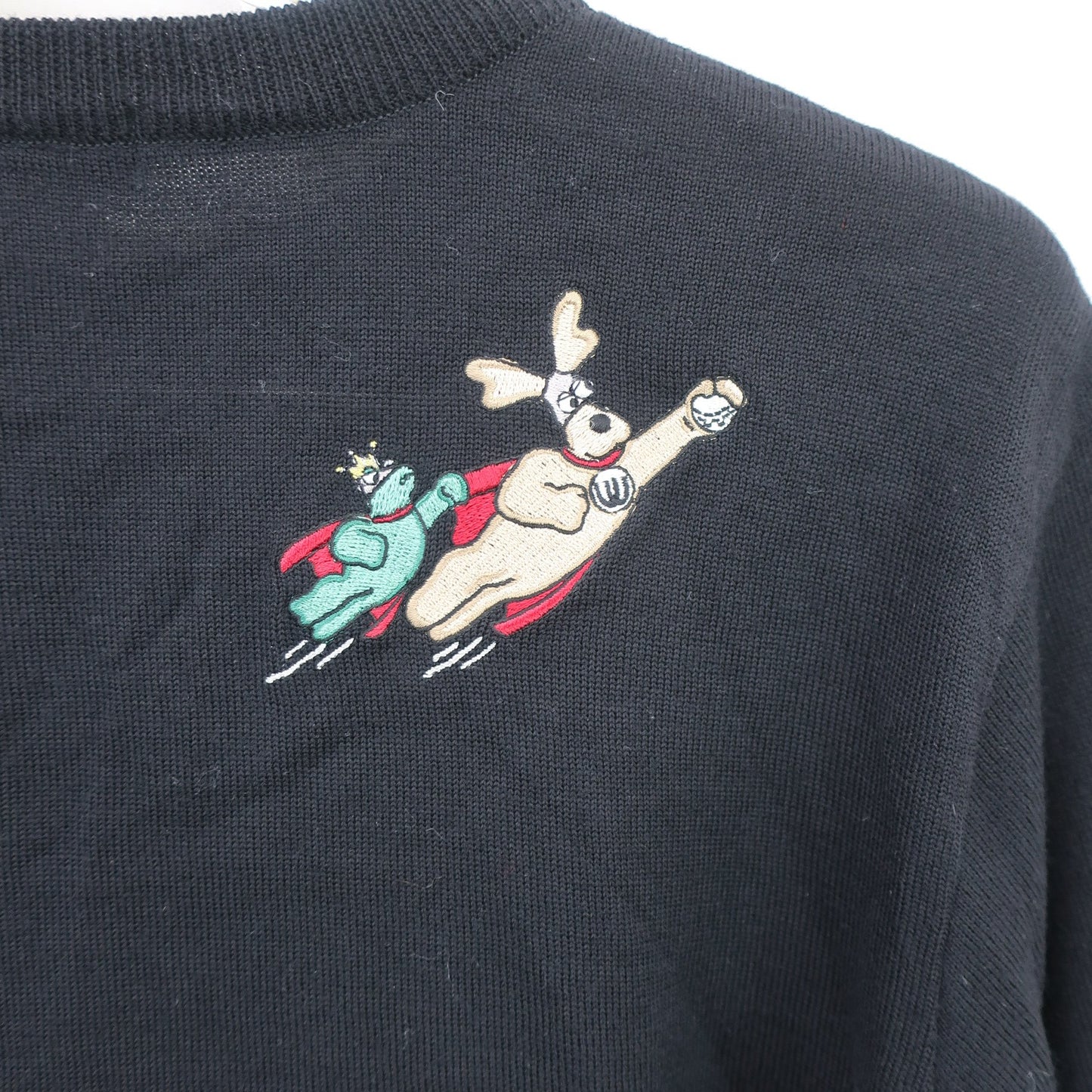 M.U SPORTS(エムユースポーツ) セーター 黒 レディース 40 C