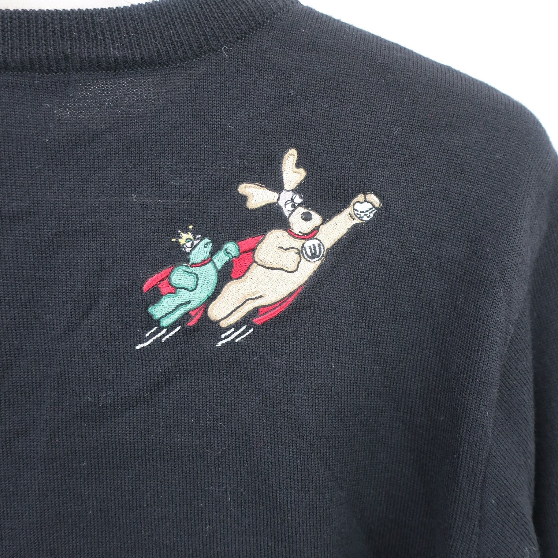 M.U SPORTS(エムユースポーツ) セーター 黒 レディース 40 C