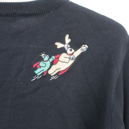 M.U SPORTS(エムユースポーツ) セーター 黒 レディース 40 C