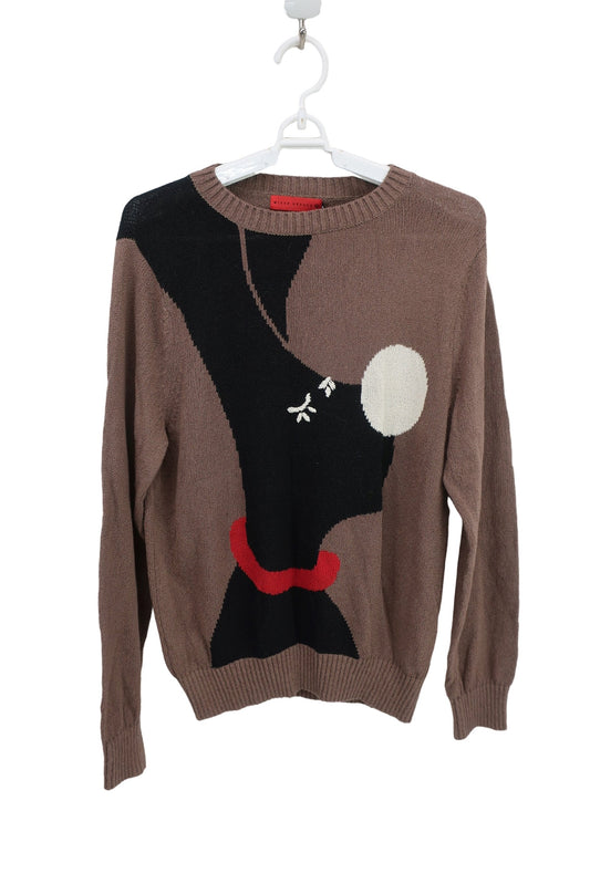 MIEKO UESAKO SPORTS(ミエコウエサコスポーツ) セーター 茶色 レディース 40 8668 B