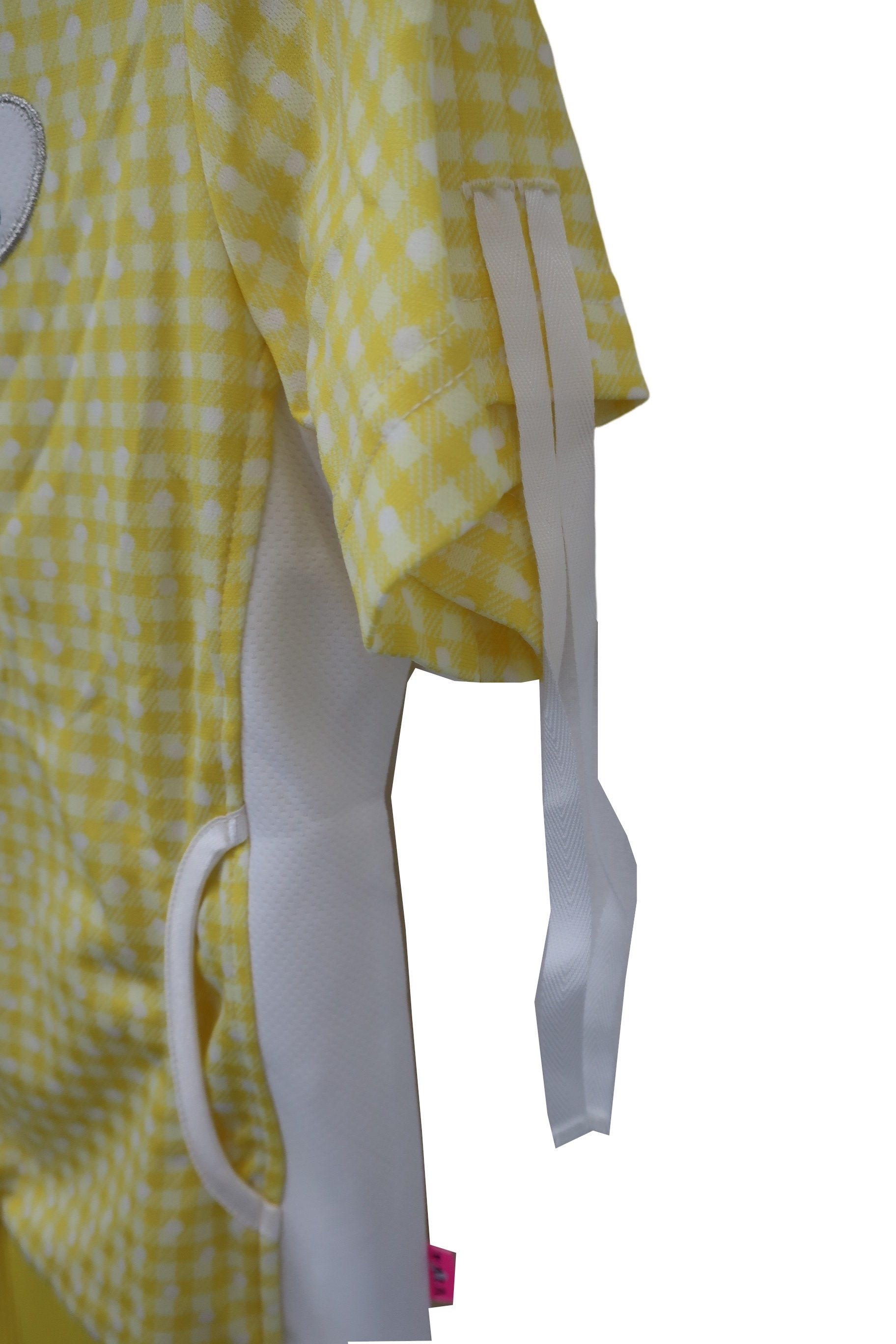 VIVA HEART(ビバハート) ジップアップトレーナー 黄色チェック レディース 40 N