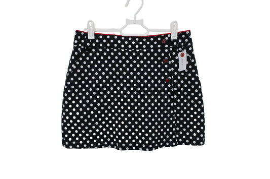 archivio(アルチビオ) 巻きスカート 黒白水玉 レディース 38 A