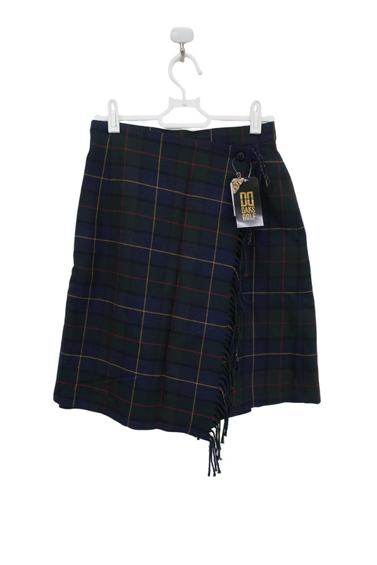 DAKS GOLF(ダックスゴルフ) スカート 緑ネイビータータンチェック レディース S N