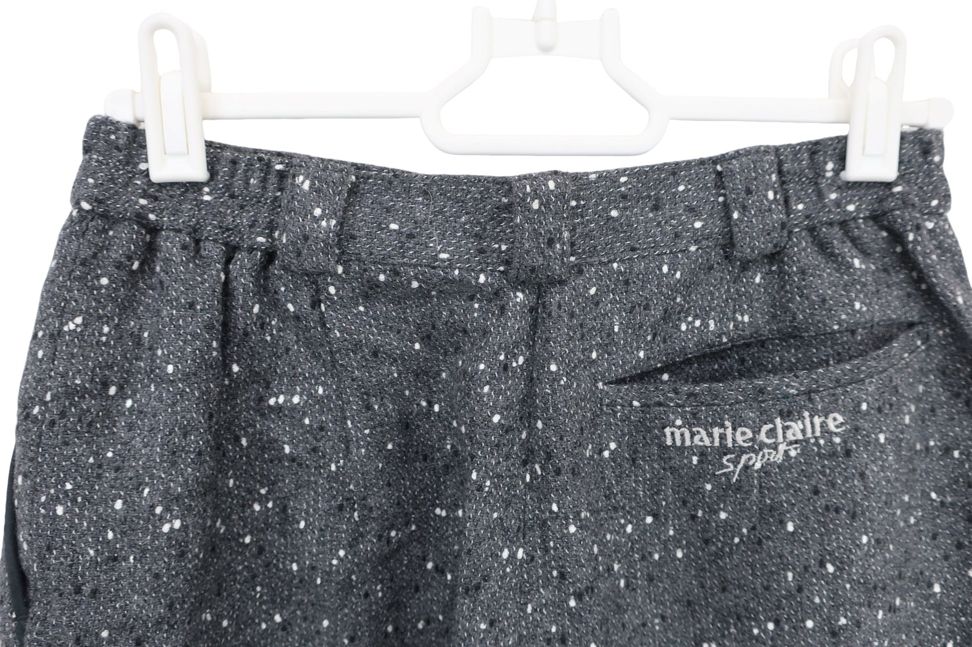 marie claire sport(マリ・クレール・スポーツ) ショートパンツ チャコールグレー レディース M N