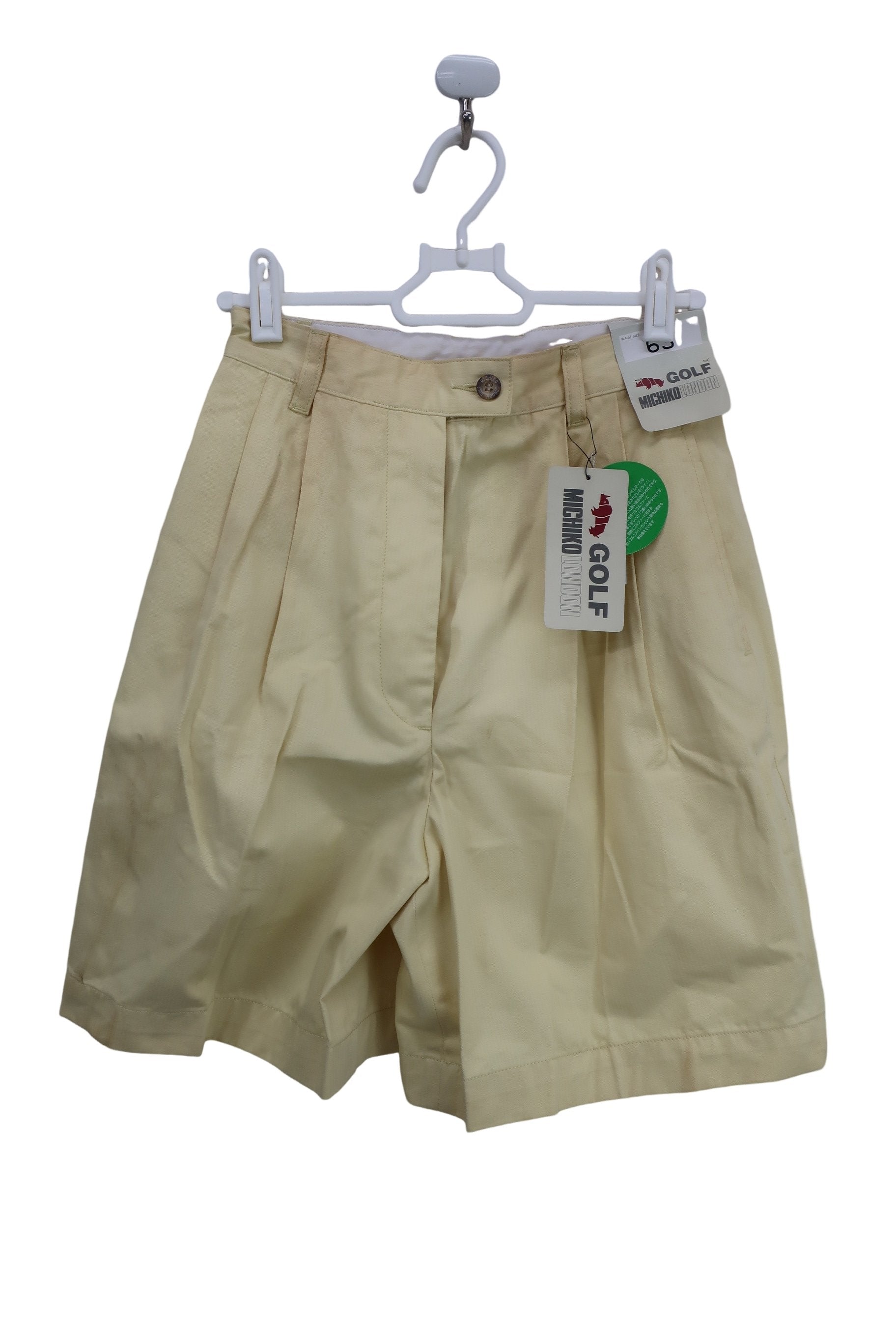 MICHIKO LONDON(ミチコロンドン) ショートパンツ 黄色 レディース 63 N