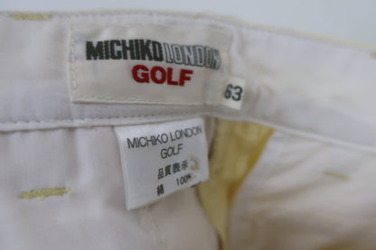 MICHIKO LONDON(ミチコロンドン) ショートパンツ 黄色 レディース 63 N