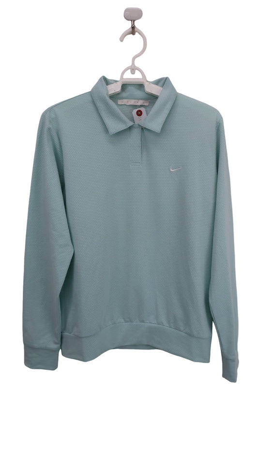 NIKE GOLF(ナイキゴルフ) 長袖ポロシャツ ミントグリーン レディース L A