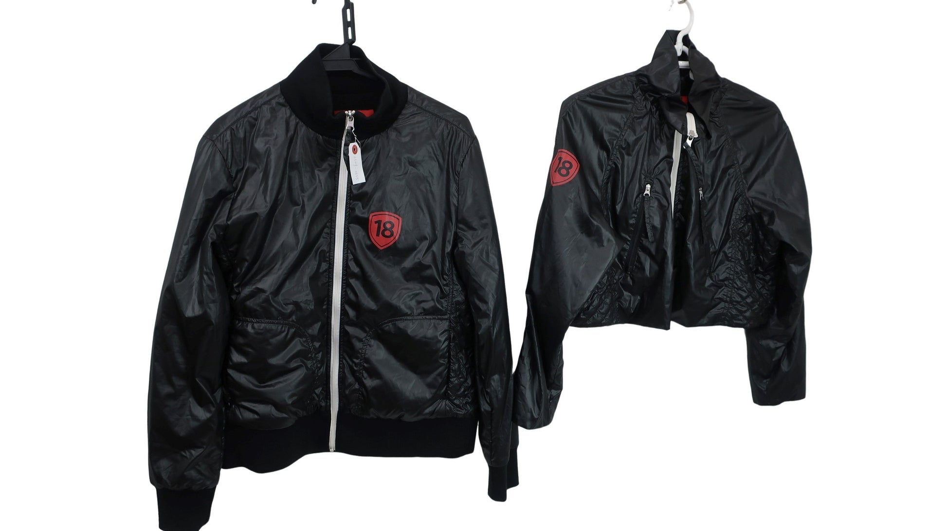 Hole Victory(ホールビクトリー) フルジップダウンジャケット 黒 レディース LL A