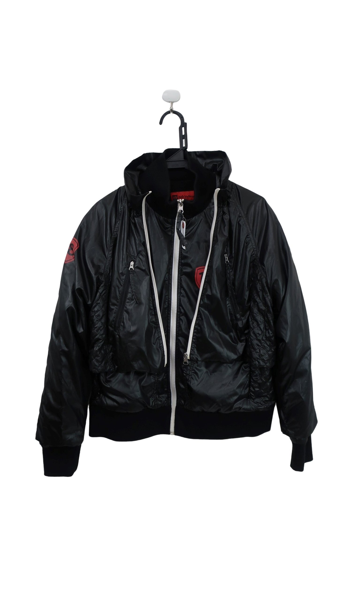 Hole Victory(ホールビクトリー) フルジップダウンジャケット 黒 レディース LL A