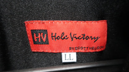 Hole Victory(ホールビクトリー) フルジップダウンジャケット 黒 レディース LL A