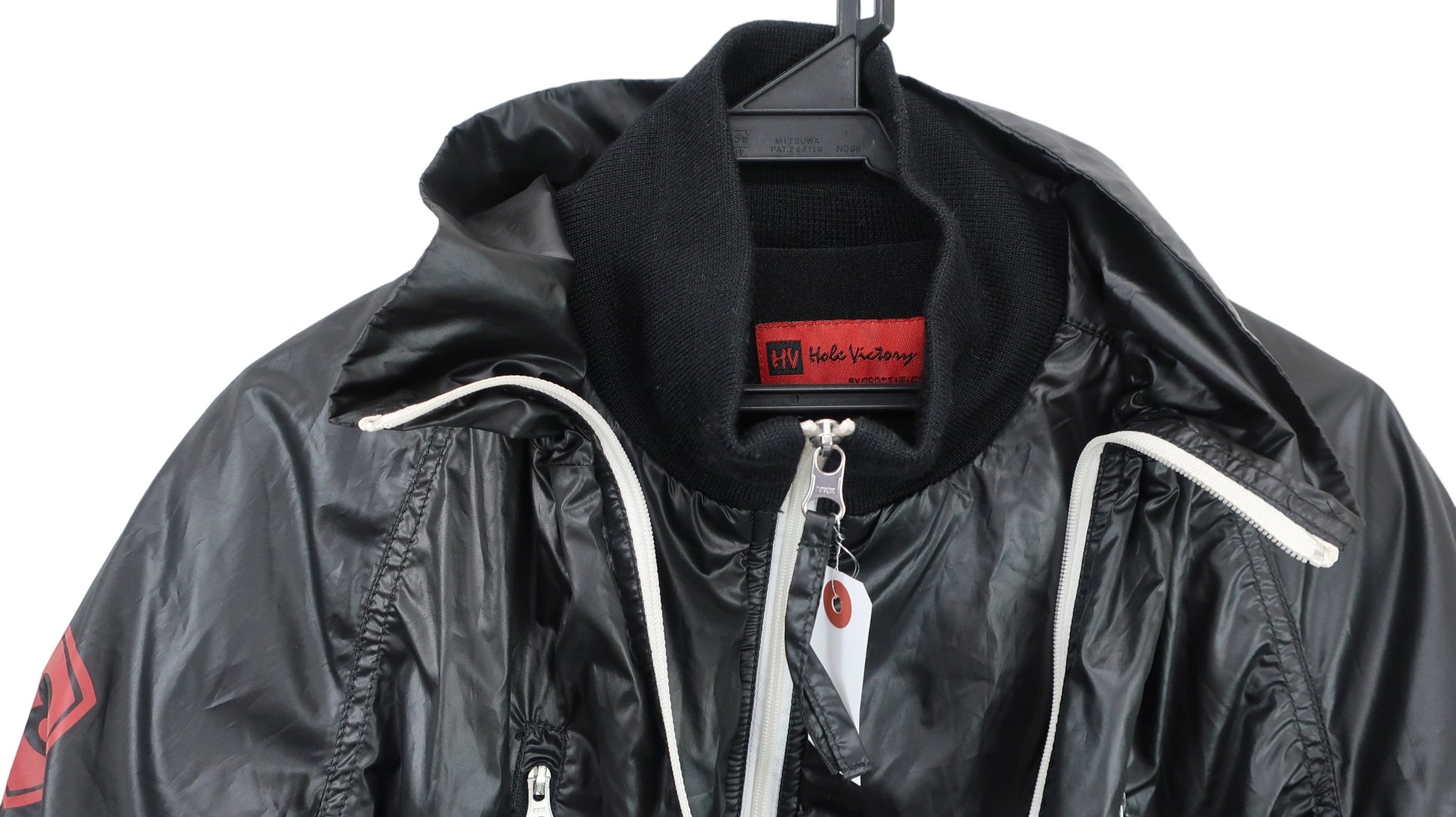 Hole Victory(ホールビクトリー) フルジップダウンジャケット 黒 レディース LL A