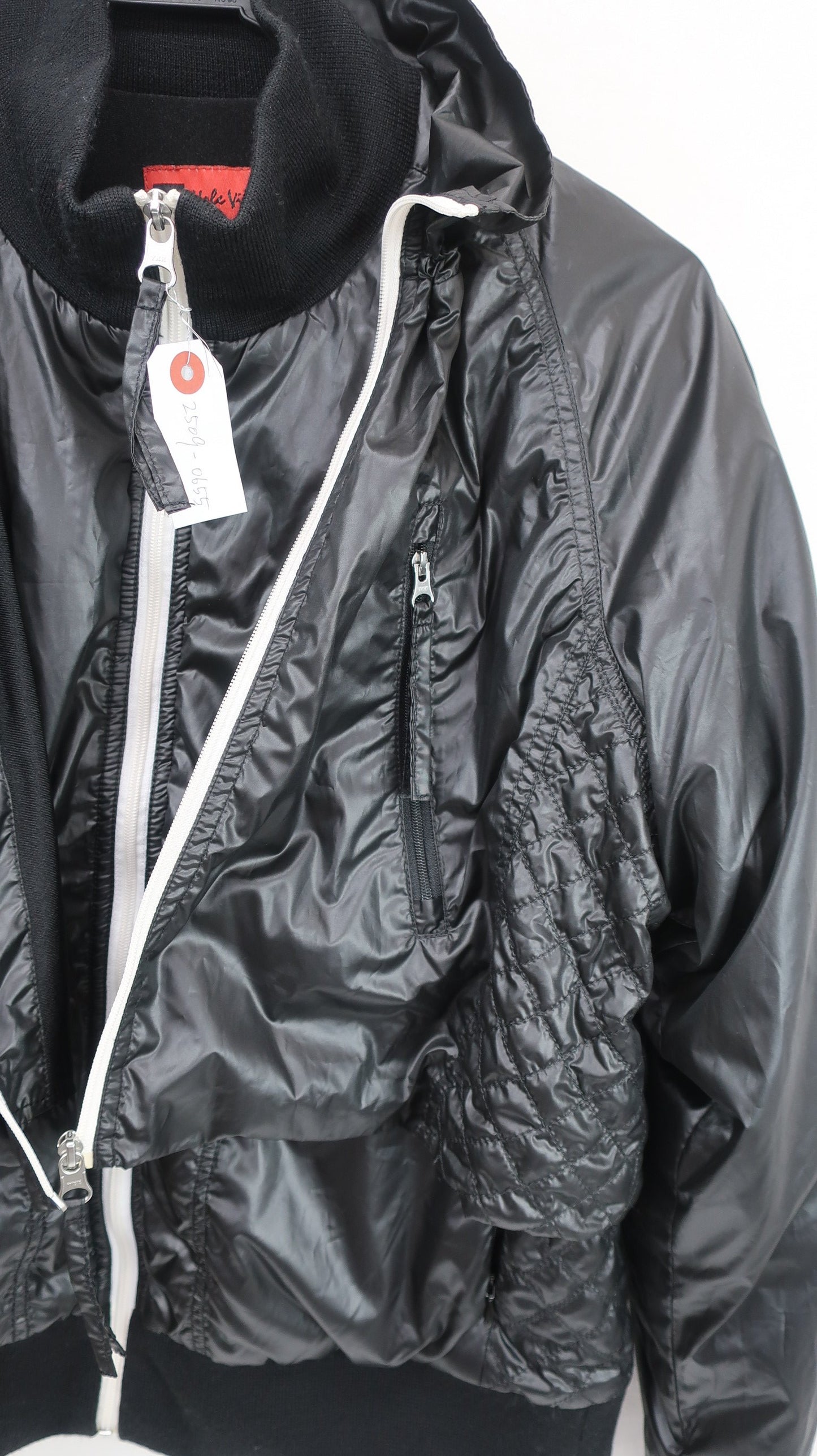 Hole Victory(ホールビクトリー) フルジップダウンジャケット 黒 レディース LL A