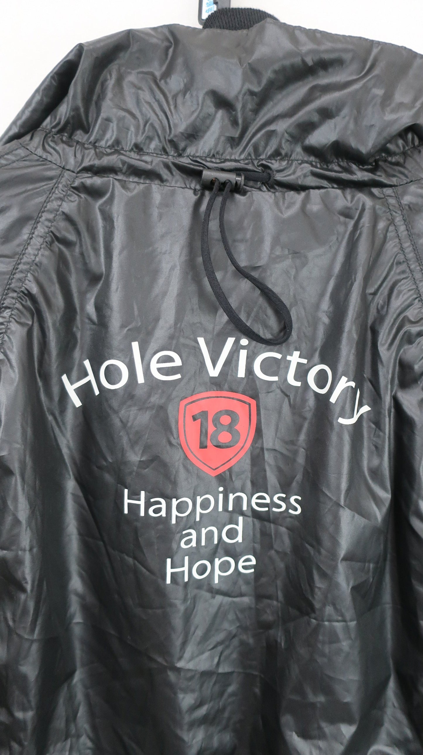 Hole Victory(ホールビクトリー) フルジップダウンジャケット 黒 レディース LL A