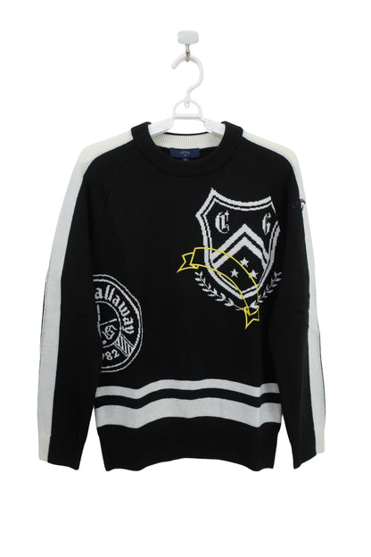 Callaway(キャロウェイ) セーター 黒白 レディース M C23218203 N