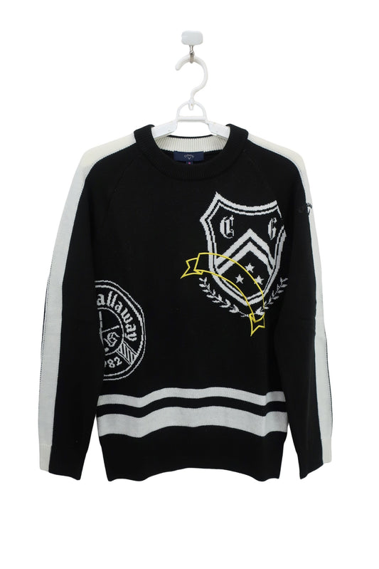 Callaway(キャロウェイ) セーター 黒白 レディース M C23218203 N