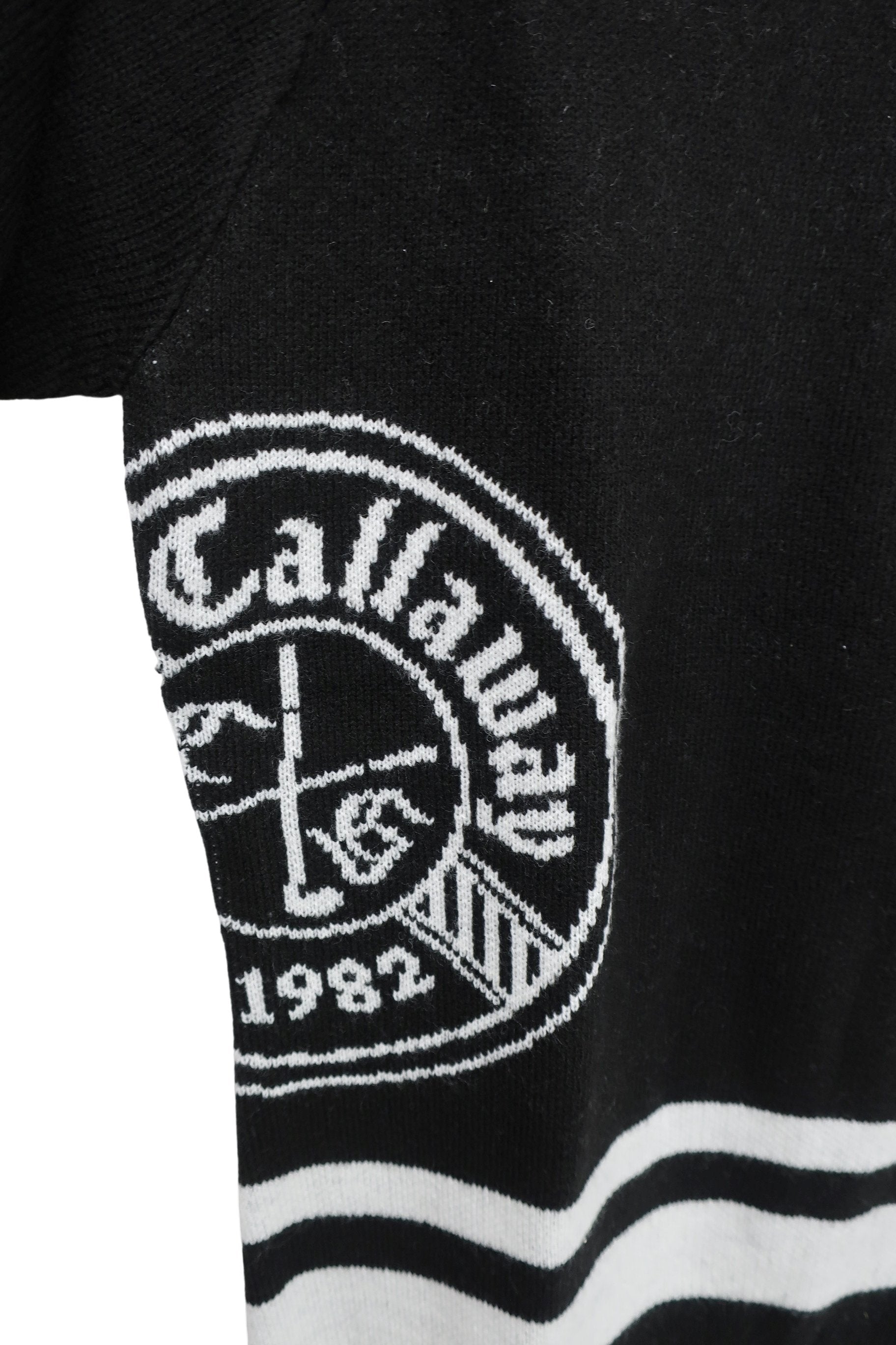 Callaway(キャロウェイ) セーター 黒白 レディース M C23218203 N
