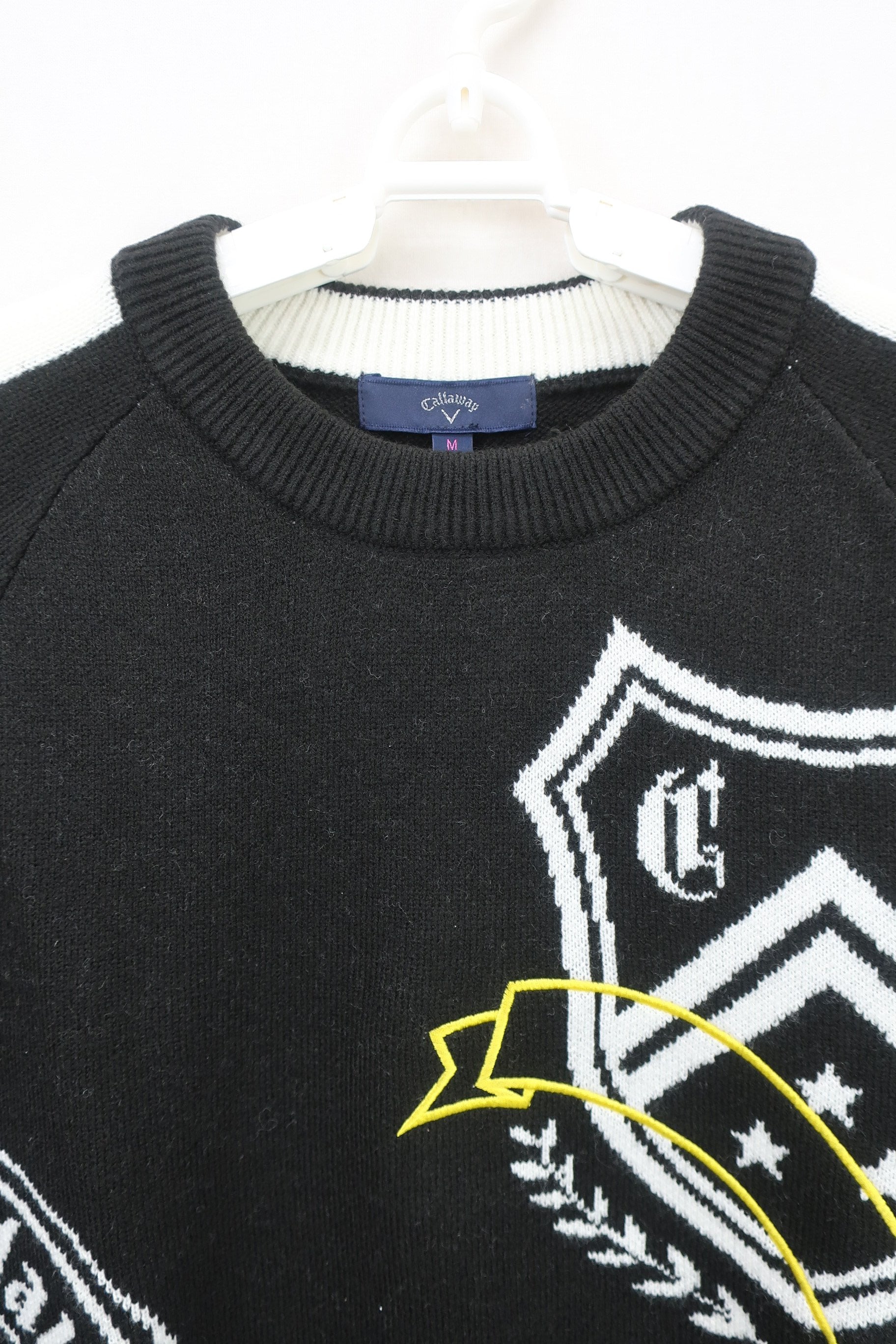 Callaway(キャロウェイ) セーター 黒白 レディース M C23218203 N
