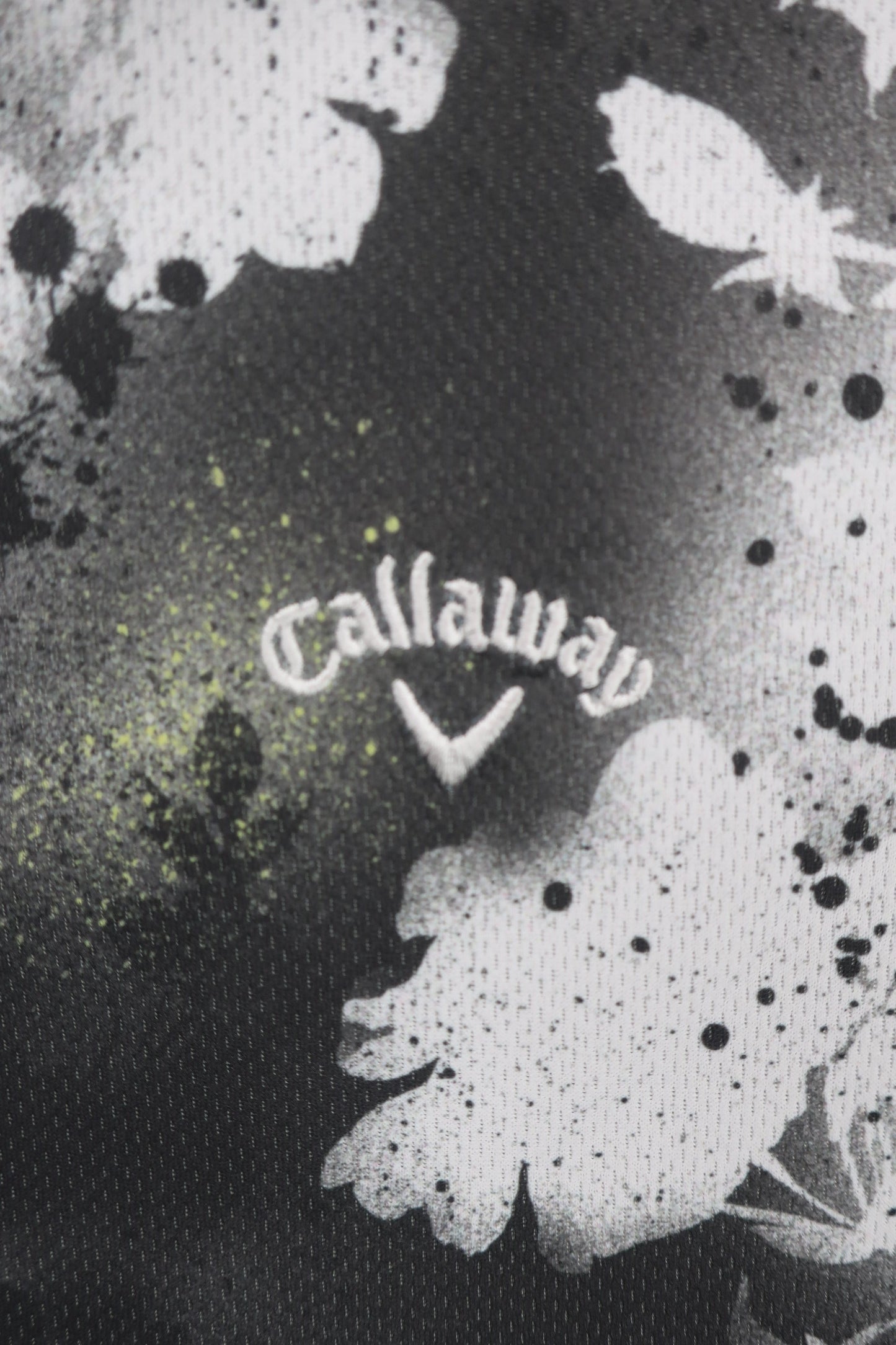 Callaway(キャロウェイ) ポロシャツスカートセットアップ グレー総柄 レディース S / SS C24134219 A