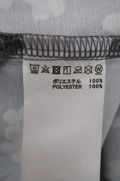 Travis Mathew ポロシャツ グレー花柄 レディース S A