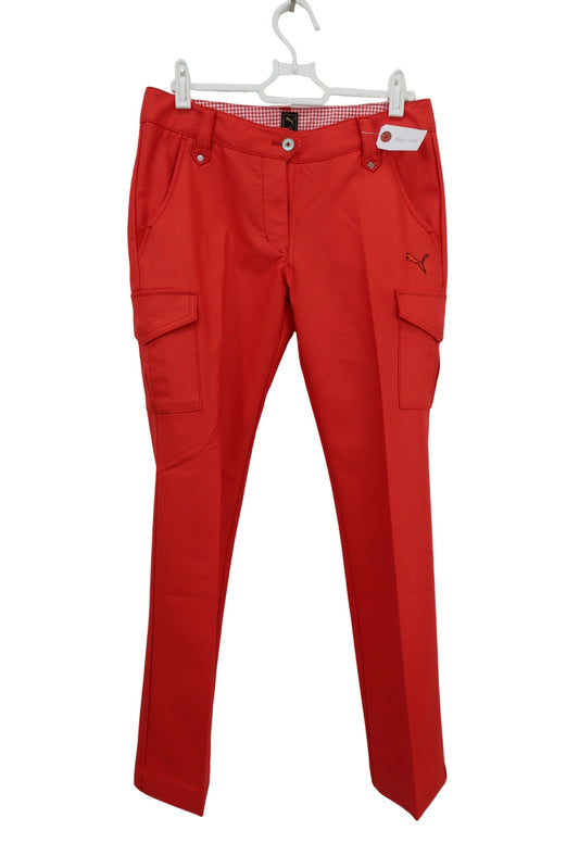 PUMA GOLF(プーマゴルフ) パンツ 赤 レディース 64 A