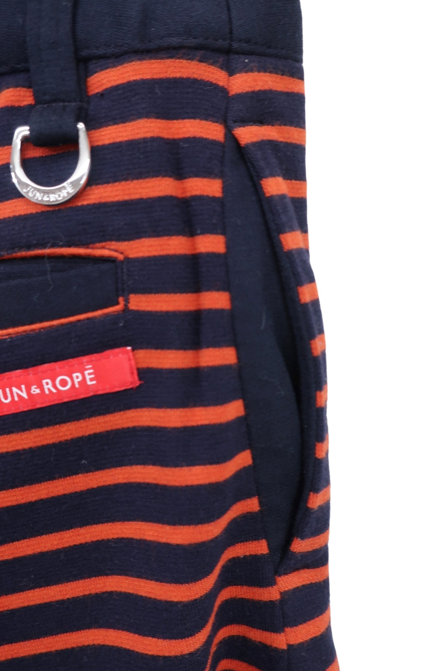 Jun and Rope(ジュン アンド ロペ) スカート ネイビー赤ボーダー レディース M B