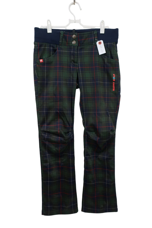 FILA GOLF(フィラゴルフ) パンツ 緑系チェック レディース M B