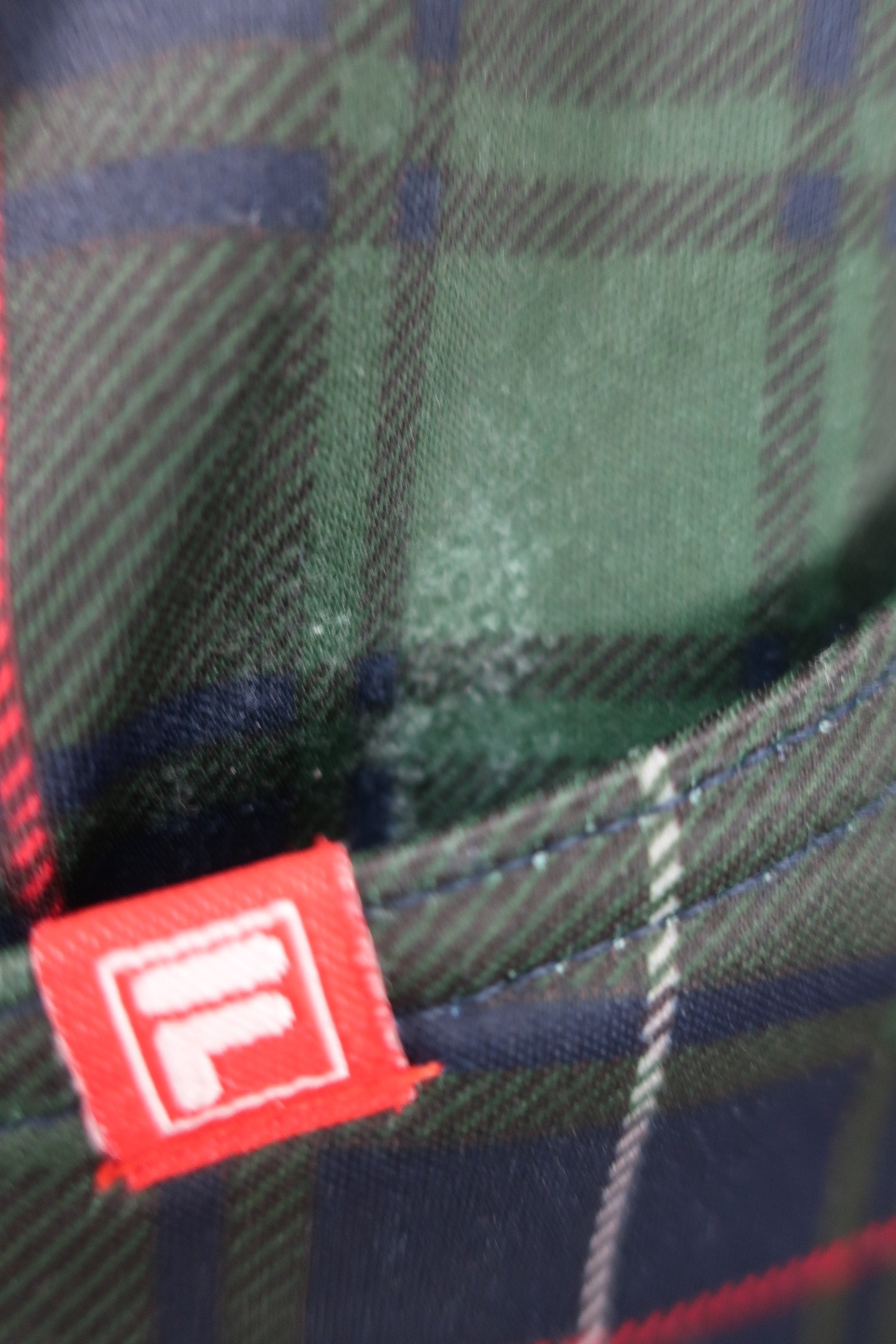 FILA GOLF(フィラゴルフ) パンツ 緑系チェック レディース M B