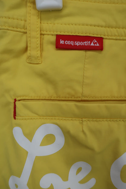 le coq sportif(ルコックスポルティフ) パンツ 黄色 レディース 9 A