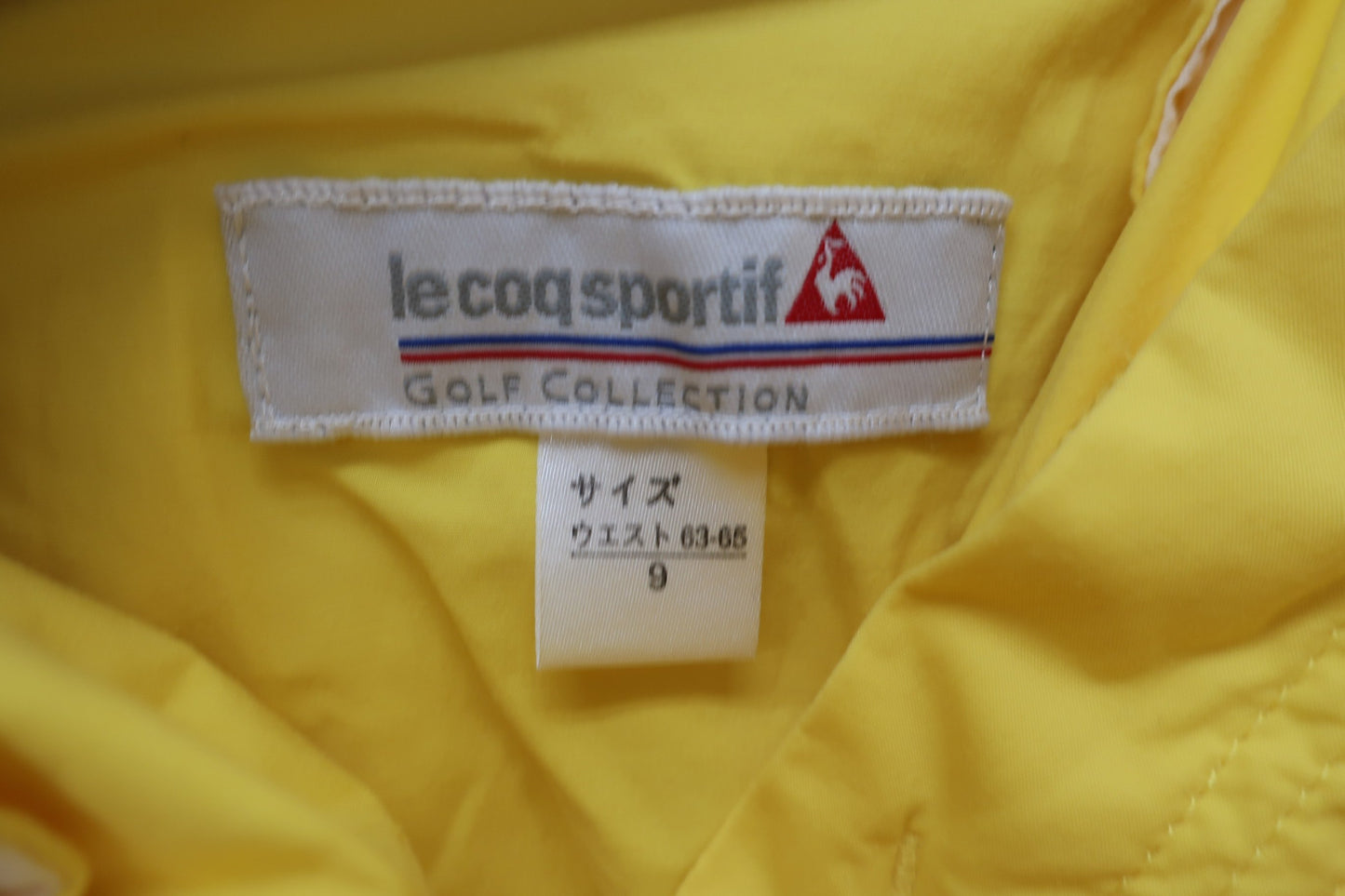 le coq sportif(ルコックスポルティフ) パンツ 黄色 レディース 9 A
