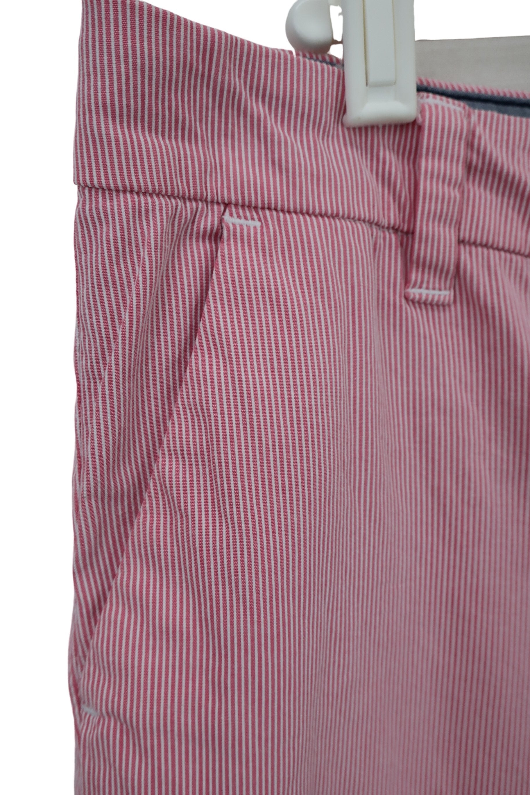 TOMMY HILFIGER(トミーヒルフィガー) パンツ ピンク白ストライプ レディース 6 A