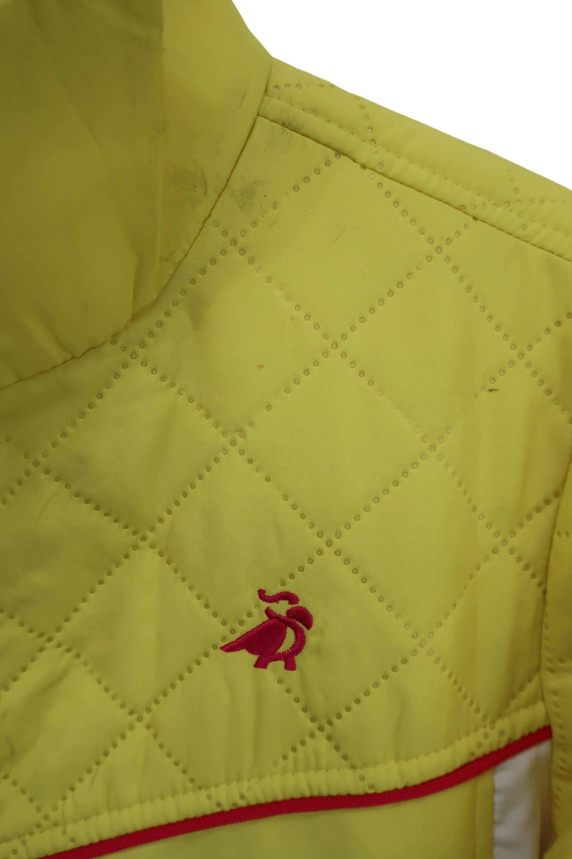 Paradiso(パラディーゾ) フルジップナイロンジャケット 黄色 レディース L C