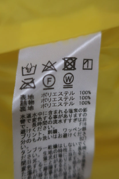 Paradiso(パラディーゾ) フルジップナイロンジャケット 黄色 レディース L C