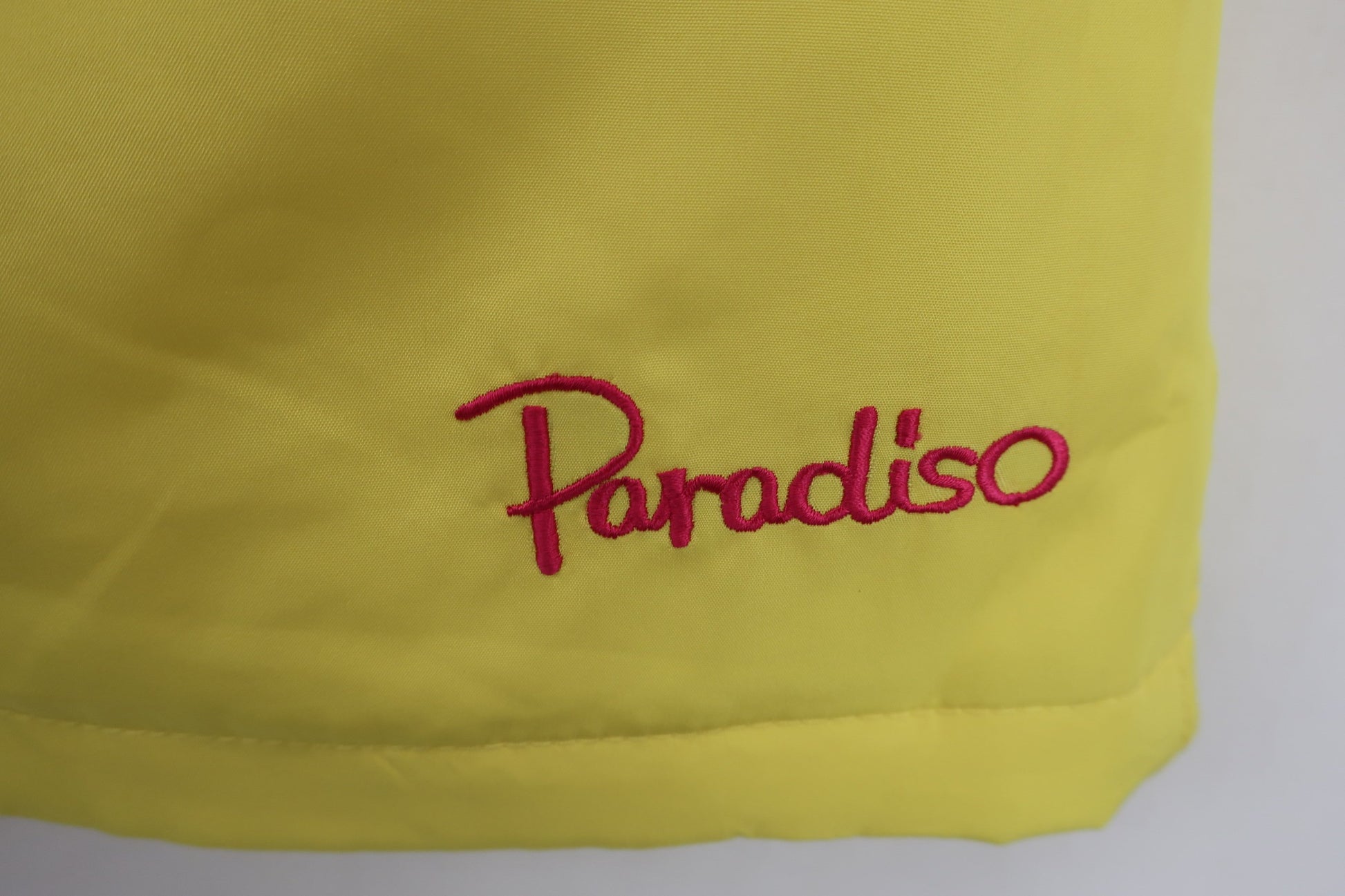Paradiso(パラディーゾ) ナイロンスカート 黄色 レディース L A