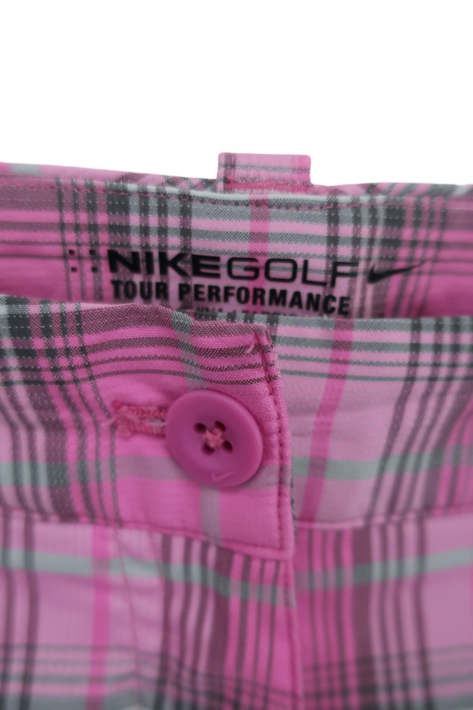 NIKE GOLF(ナイキゴルフ) ハーフパンツ ピンクチェック レディース 4 A