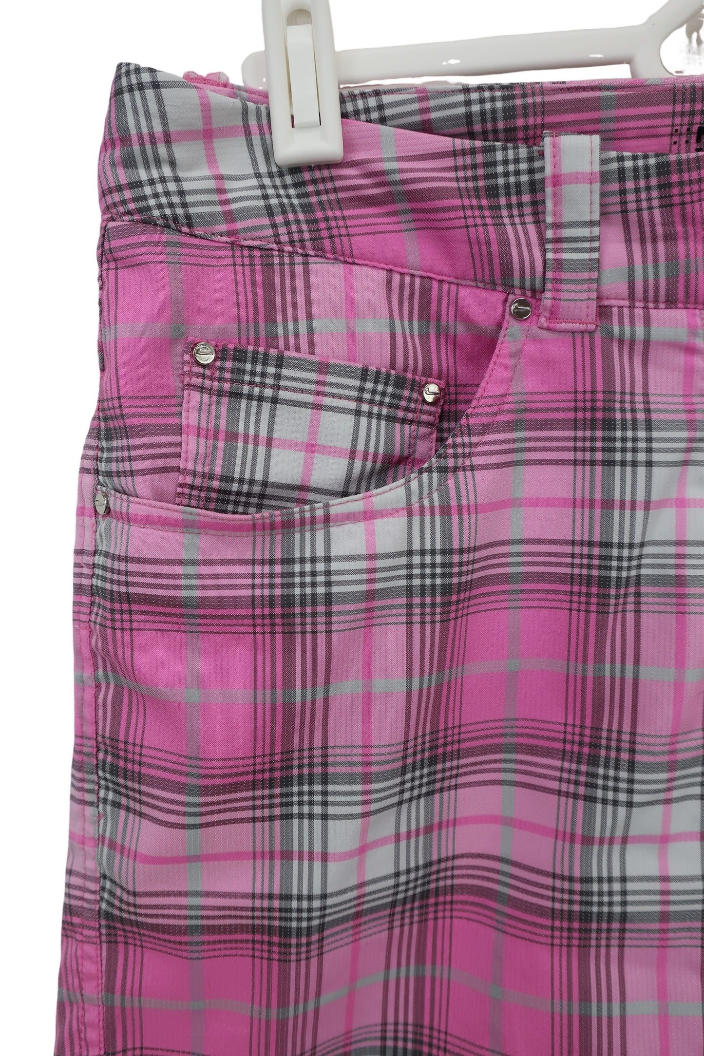 NIKE GOLF(ナイキゴルフ) ハーフパンツ ピンクチェック レディース 4 A