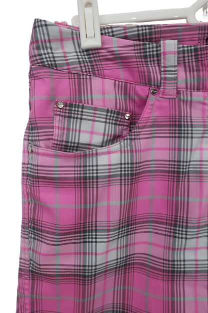 NIKE GOLF(ナイキゴルフ) ハーフパンツ ピンクチェック レディース 4 A