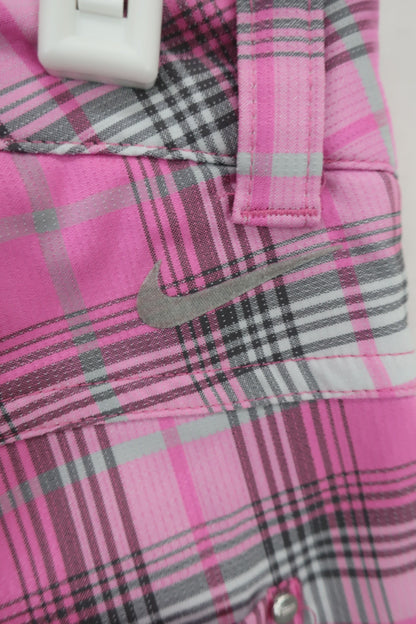 NIKE GOLF(ナイキゴルフ) ハーフパンツ ピンクチェック レディース 4 A