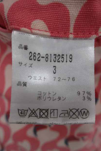 Jack Bunny(ジャックバニー) ハーフパンツ フラミンゴ柄 レディース 3 262-8132519 B